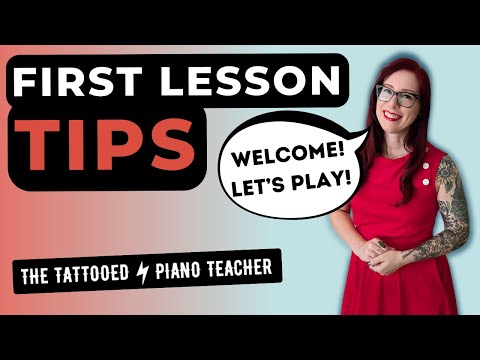 End the First Lesson With THIS!! Piano Teacher Tips for New Students