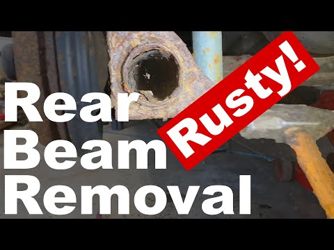 VW Mk1 Rear Beam Removal and Reinstall