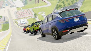 Download lagu Realistis mobil melompat berkecepatan tinggi #3 - BeamNG Drive mp3