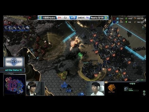 [SPL2014] Hydra(CJ) vs Reality(SAMSUNG) Set1 Star Station -EsportsTV,SPL