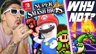 SMASH BROS ULTIMATE CHARACTERS NOBODY IS TALKING ABOUT | SMASH BROS UNDERDOGS WE NEED IN SUPER SMASH