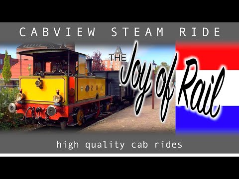 MBS Boekelo - Haaksbergen CABVIEW HOLLAND [STEAM] Museum Buurtspoorweg 30sep 2018