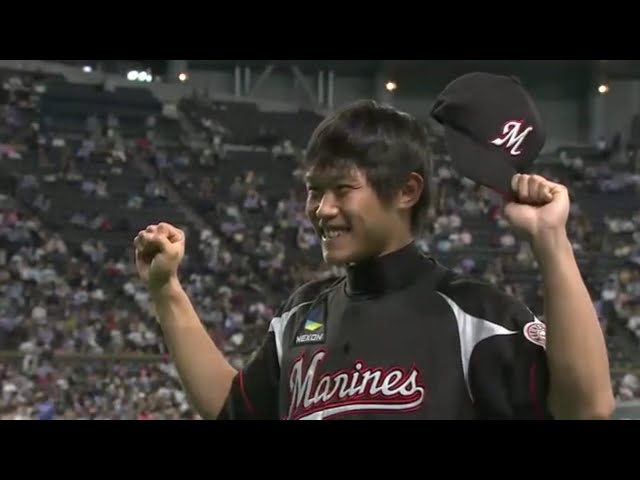 マリーンズ・チェン投手ヒーローインタビュー 2015/9/30 F-M