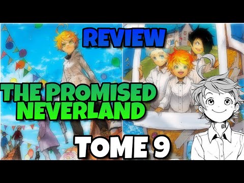 REVIEW THE PROMISED NEVERLAND : TOME 9 + LE ROMAN DE NORMAN
