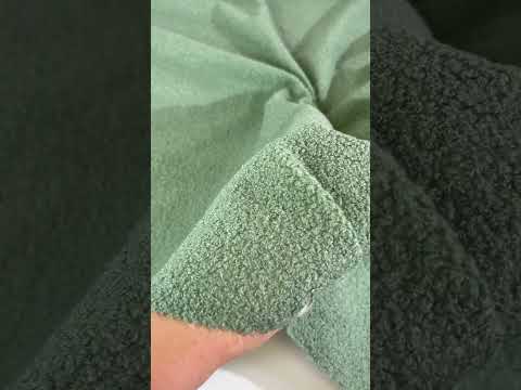 Teddy Upholstery Fabric, Faded Green pristatymas per 1-4 d.d.