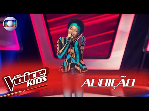 Franciele Fernanda canta 'Maria, Maria' na Audição – The Voice Kids Brasil | 2ª Temporada