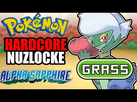 Pokemon Alpha Sapphire Hardcore Nuzlocke - Grass Types Only!