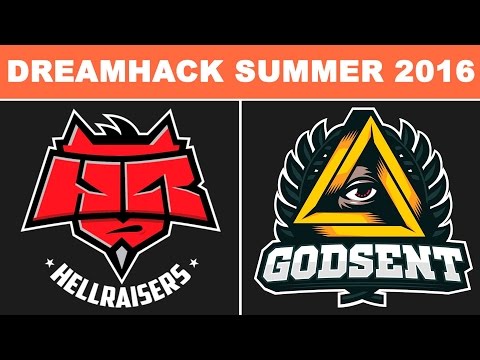 HellRaisers vs GODSENT [Map 1 BO1] DreamHack ZOWIE Open Summer 2016