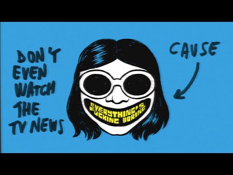 New Candys & Bugo - Everything's Fucking Boring (Official Lyric Video)