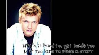 Nick Carter - Don&#39;t Walk Away LYRICS (HQ)