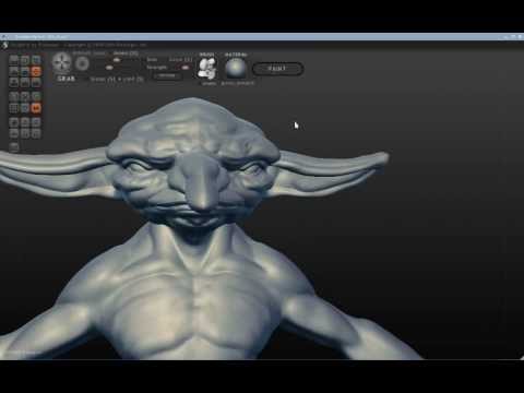 Sculptris - Gnome sculpting