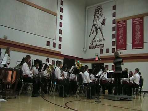 BCMS Concert Band Christmas Concert 2009 Fum Fum Fum.mpg