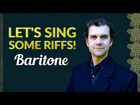 Let's Sing Riffs - Singing Warm Up - Bass Baritone