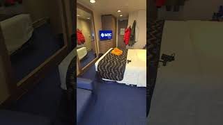 MSC Poesia Cabin Quality Check #shorts #cruiseship #honest
