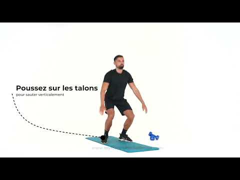 Vidéo squat ou squat sauté