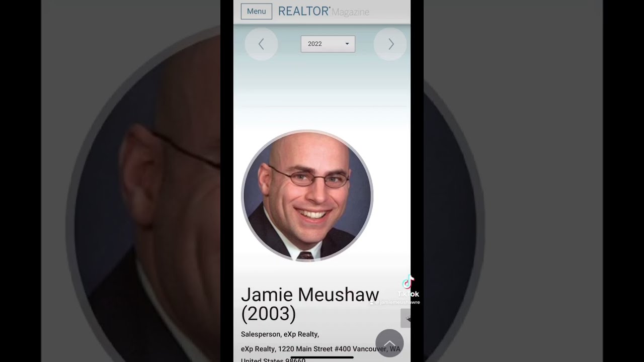 Recognized Realtor By National Association of Realtors: Top Realtor Under The Age of 30 Nationwide