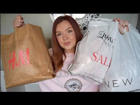HUGE BOXING DAY SALES HAUL! | H&M, PRIMARK, LUSH, NEW LOOK, BOUX AVENUE & MORE!