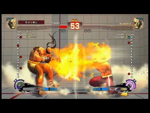 【スパ４】[スーパーサガット!!ガチ5先勝負]CAMUI GACKT vs los lobos その6