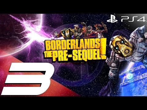 Borderlands The Pre-Sequel PS4 - 60fps Walkthrough Part 3 - Marooned & Deadlift Boss