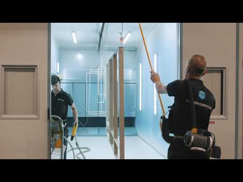 Herstellung unserer Stahl Glas Türen