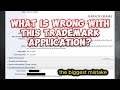 What is Wrong with this Trademark Application?