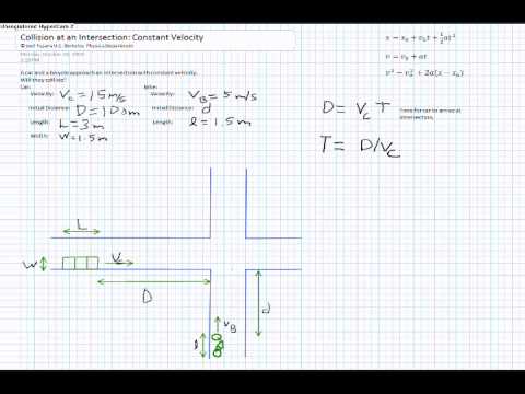 Collision at an Intersection