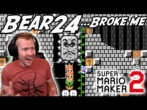 Bear24 Broke my Brain! Mario Maker 2