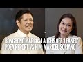 Bongbong Marcos laughs off ‘leaked’ PDEA report vs him, Maricel Soriano