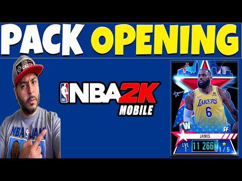 NEW ALL-STAR 2022 PACKS & FREE PLAYERS (NO CODES) | NBA 2K Mobile Pack Opening
