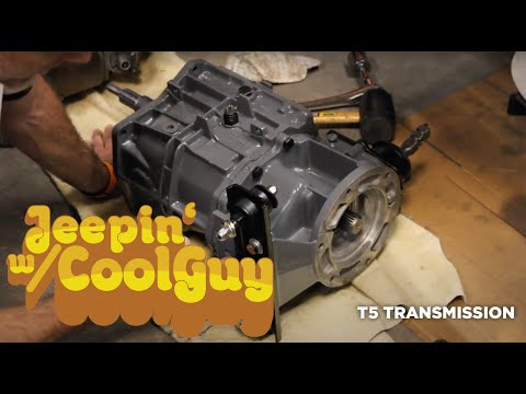 Jeep CJ7 T5 Transmission Install