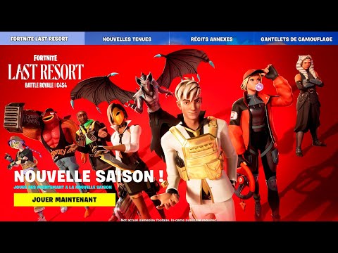 La Saison 4 Chapitre 4 de FORTNITE est ARRIVÉE ! (leak, map, nouveautés)