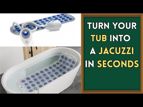 How to Easily Turn Your Bathtub into a Portable Jacuzzi at Home?
