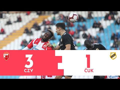 FK Crvena Zvezda Belgrad 3-1 FK Cukaricki Stankom ...