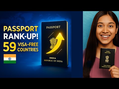 Big News for Indian Travelers! | Passport Power Increased in 2025 🌍✈️