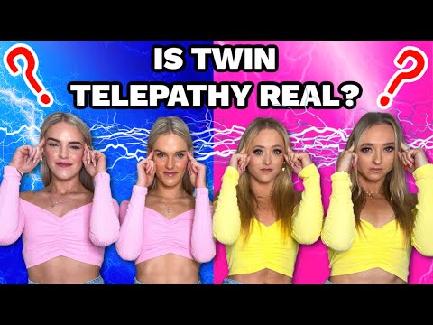 TWIN TELEPATHY CHALLENGE (TWINS VS TWINS)