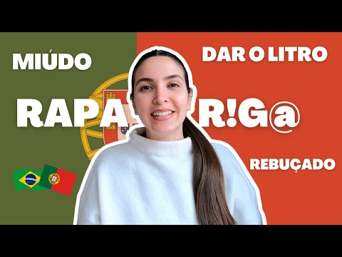 🇵🇹EXPRESSÕES E PALAVRAS PORTUGUESAS DIFERENTES DO BRASIL🇧🇷 parte 2