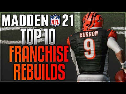 Madden 21 -- Top 10 Teams To Rebuild In Franchise Mode