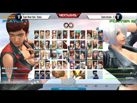 KOF14: Battle Royale III - Exhibition - Team New York v Team Jersey