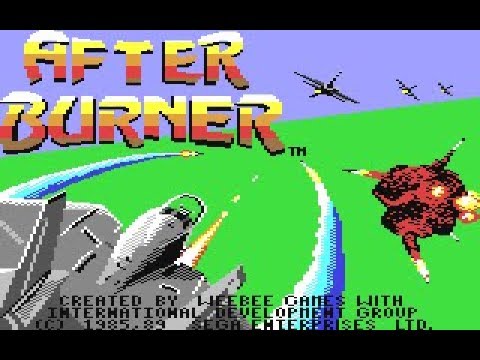 After Burner (US Version) Review for the Commodore 64 by John Gage