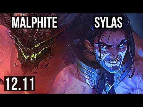 MALPHITE vs SYLAS (TOP) | 8/1/16, Godlike | KR Master | 12.11