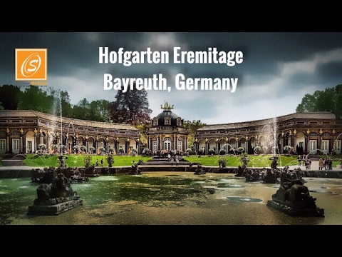Hofgarten Eremitage - Walking Tour, Bayreuth, Bavaria, Germany