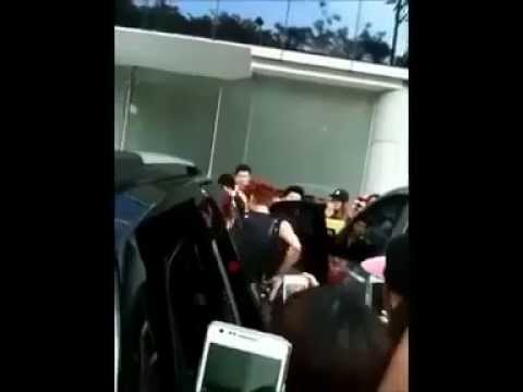 130620 EXO EXO-M Luhan @ S.M building 엑소 ｴｸｿ 事務所