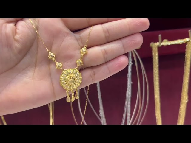 عقد كرسي جابر ذهب عيار 21