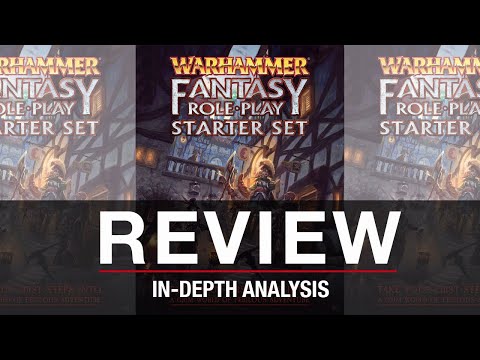 Warhammer Fantasy Roleplay Starter Set Review & Page Turn, the Perfect Way to Begin in the Old World