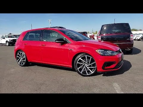 2018 Volkswagen GOLF R Hatchback DCC & Navigation 4Motion Sacramento Roseville Elk Grove Folsom Stoc