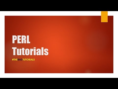 Perl Tutorial 25 While Loop