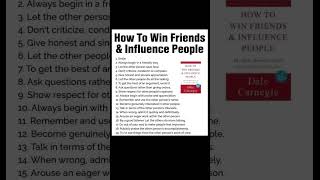 How to win friends and Influence People #motivation #motivationalquotes #inspiration #letslight