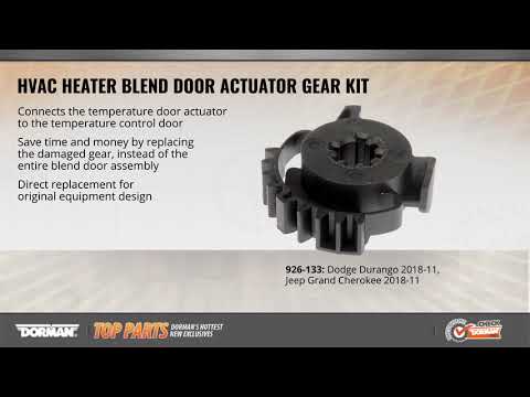 Highlighted Part: HVAC Blend Door Actuator Gear Kit for Dodge Durango & Jeep Grand Cherokee Models