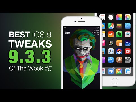 The Best FREE iOS 9.3.3 TWEAKS Of The Week #5 2016 iPhone - iPod Touch - Jailbreak