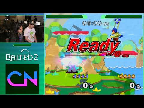 Baited 2 - Smash Melee - Grand Finals - SFS | A Rookie (Mario) VS Magi (Falco)